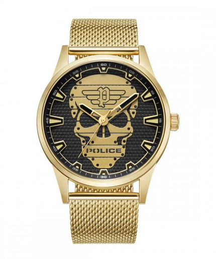 Police Gold Stainless Steel Watch