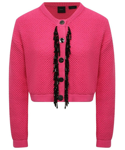 PINKO Fuchsia Cotton Sweater