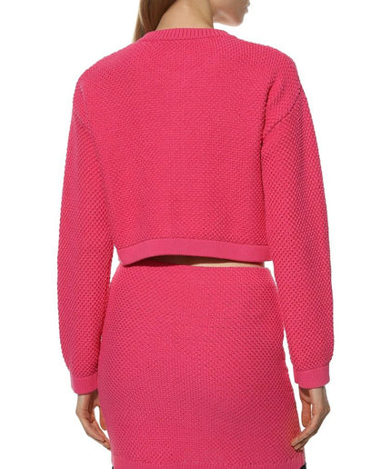 PINKO Fuchsia Cotton Sweater