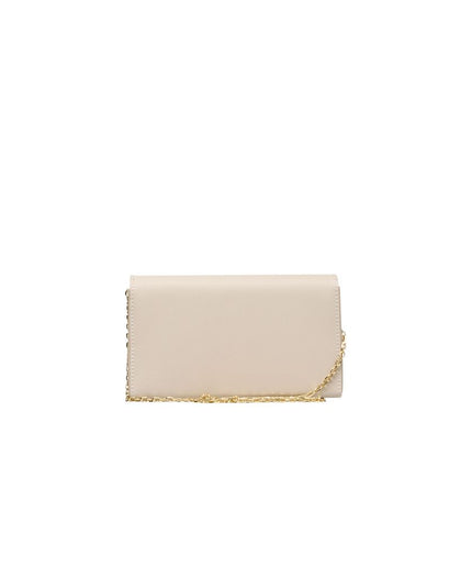 Love Moschino Beige Polyethylene Women Crossbody Bag