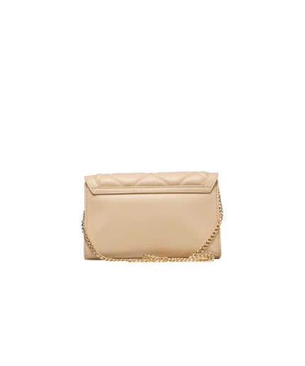 Love Moschino Beige Polyethylene Women Crossbody Bag