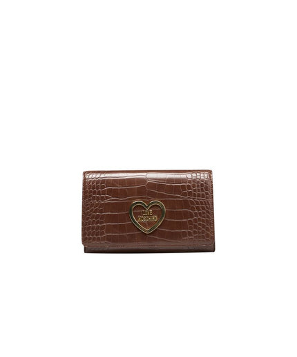 Love Moschino Brown Polyethylene Women Crossbody