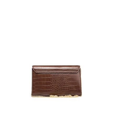 Love Moschino Brown Polyethylene Women Crossbody