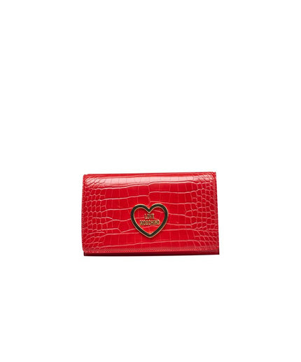 Love Moschino Red Polyethylene Women Crossbody Bag