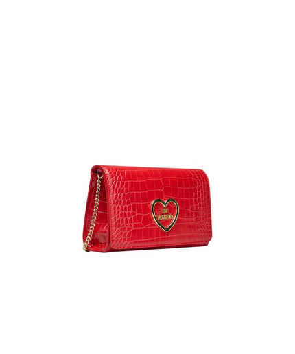 Love Moschino Red Polyethylene Women Crossbody Bag