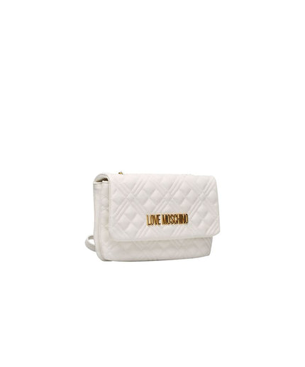 Love Moschino White Polyethylene Women Crossbody Bag