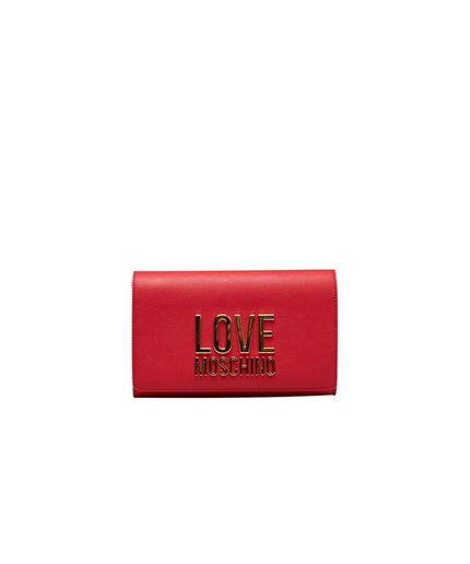 Love Moschino Red Polyethylene Women Crossbody Bag