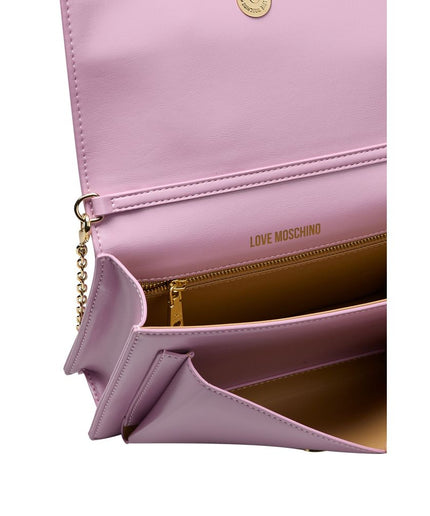 Love Moschino Purple Polyethylene Women Crossbody Bag