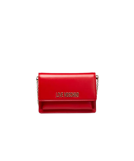 Love Moschino Red Polyethylene Women Crossbody Bag