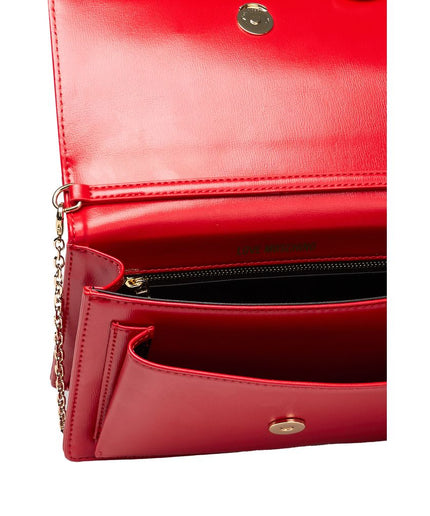 Love Moschino Red Polyethylene Women Crossbody Bag