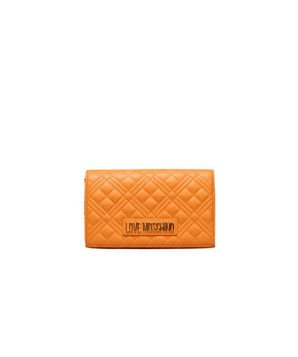 Love Moschino Orange Polyethylene Women Crossbody Bag