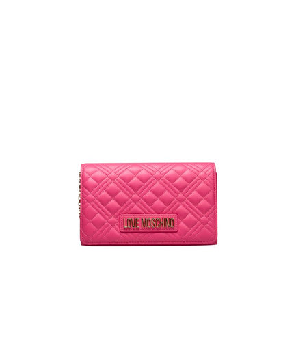 Love Moschino Fuchsia Polyethylene Women Crossbody