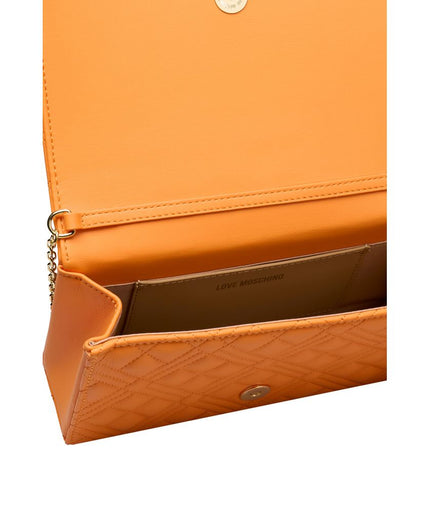 Love Moschino Orange Polyethylene Women Crossbody Bag