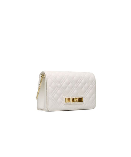 Love Moschino White Polyethylene Women Crossbody Bag