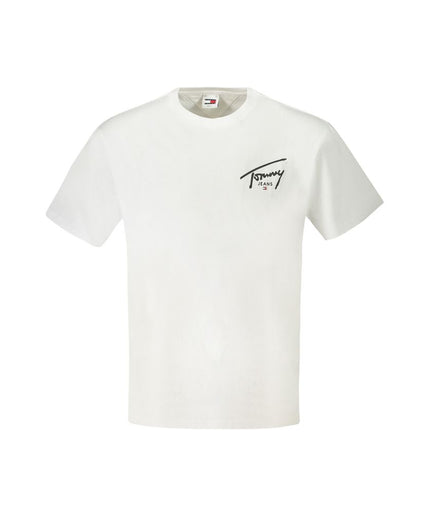 Tommy Hilfiger White Cotton T-Shirt