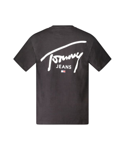 Tommy Hilfiger Black Cotton T-Shirt