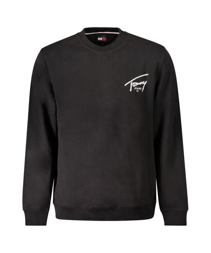 Tommy Hilfiger Black Cotton Sweater