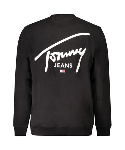 Tommy Hilfiger Black Cotton Sweater