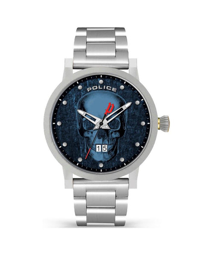 Police Gray Stainless Steel Watch