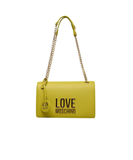 Love Moschino Yellow Polyethylene Women Crossbody Bag