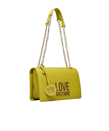 Love Moschino Yellow Polyethylene Women Crossbody Bag