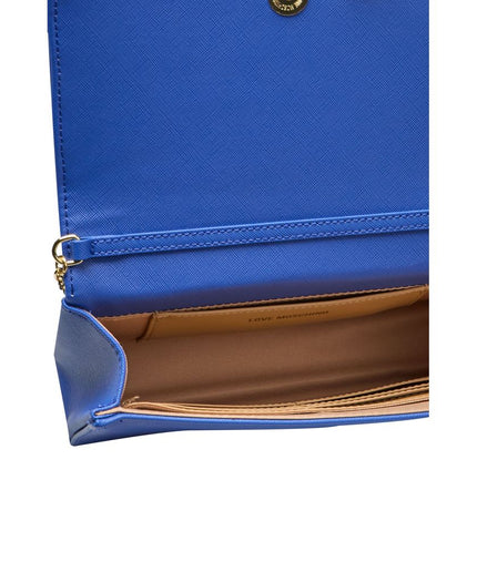 Love Moschino Blue Polyethylene Women Crossbody Bag