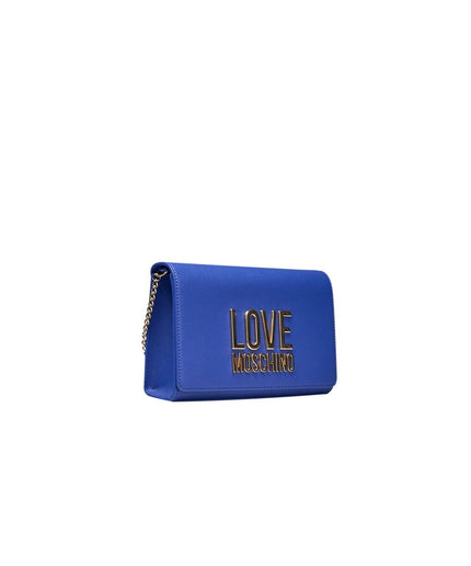 Love Moschino Blue Polyethylene Women Crossbody Bag