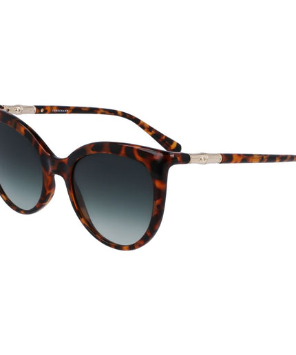 Longchamp Brown Bio Injected Sunglasses