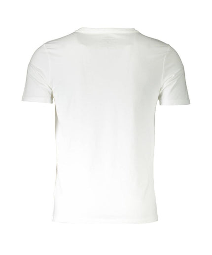 Aeronautica Militare White Cotton T-Shirt