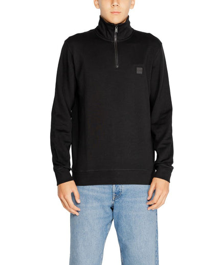 Hugo Boss Black Cotton Sweater