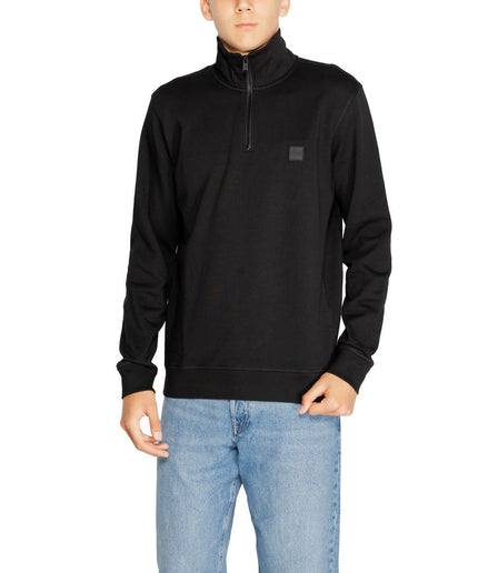 Hugo Boss Black Cotton Sweater