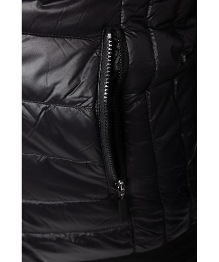 Armani Exchange Black Polyester Jackets & Coat