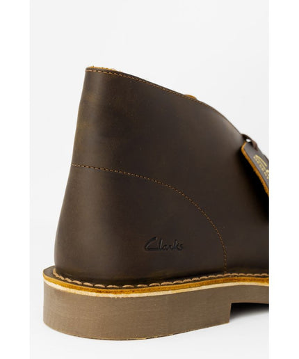 Clarks Brown Leather Boot