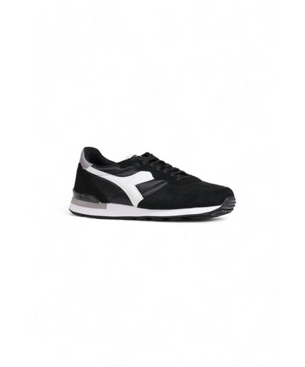 Diadora Black And White Leather Sneaker