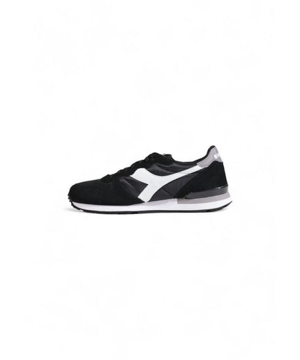 Diadora Black And White Leather Sneaker