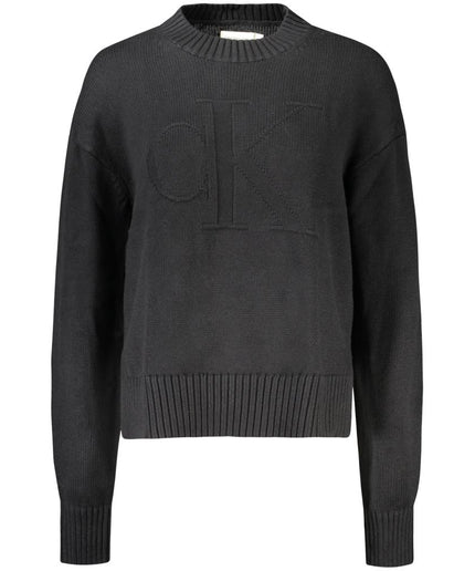 Calvin Klein Black Cotton Sweater