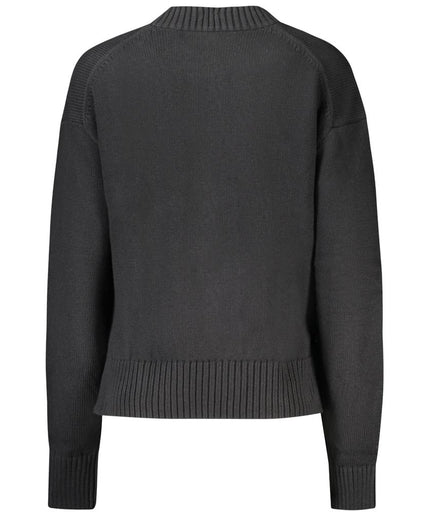 Calvin Klein Black Cotton Sweater