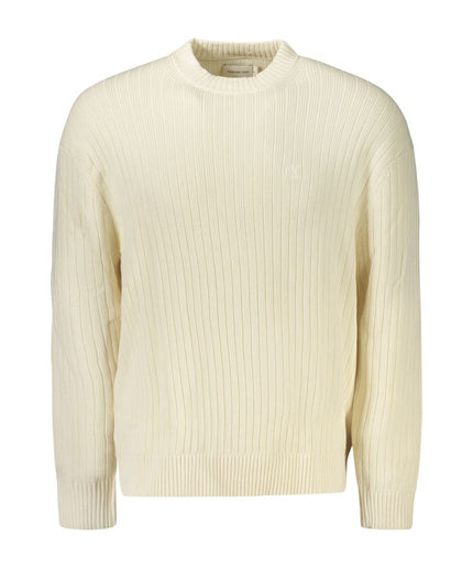 Calvin Klein White Cotton Sweater