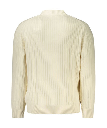 Calvin Klein White Cotton Sweater