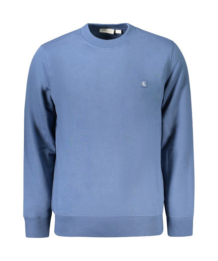 Calvin Klein Blue Cotton Sweater