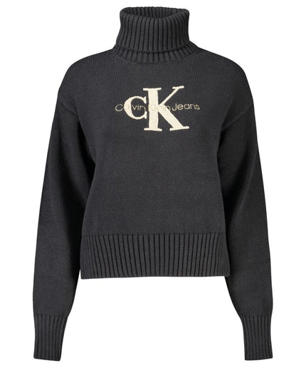 Calvin Klein Black Cotton Sweater