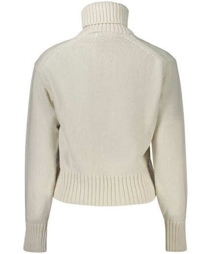 Calvin Klein White Cotton Sweater