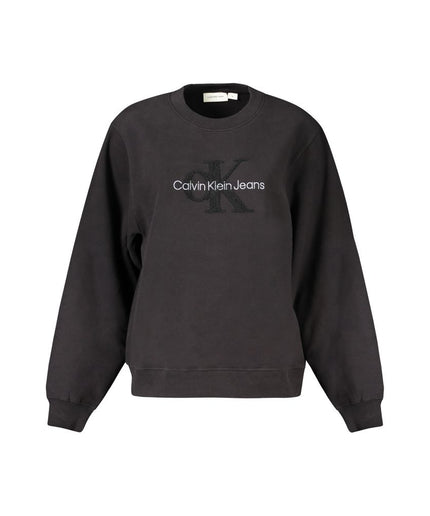 Calvin Klein Black Cotton Sweater