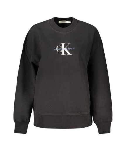 Calvin Klein Black Cotton Sweater