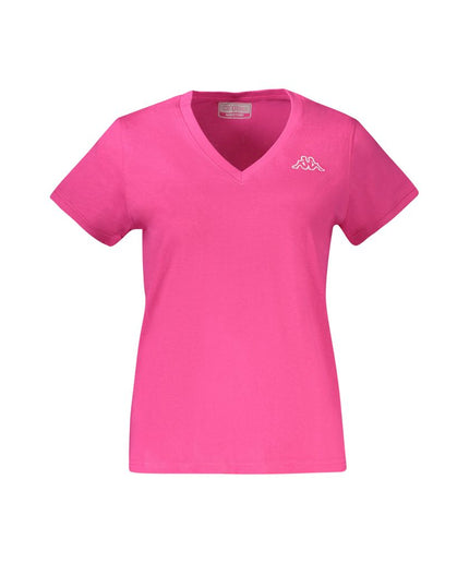 Kappa Pink Cotton Tops & T-Shirt