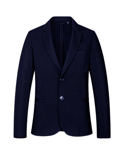 Armani Exchange Blue Viscose Blazer