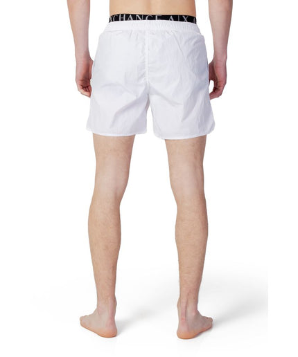 Armani Exchange White Polyester Swimwear