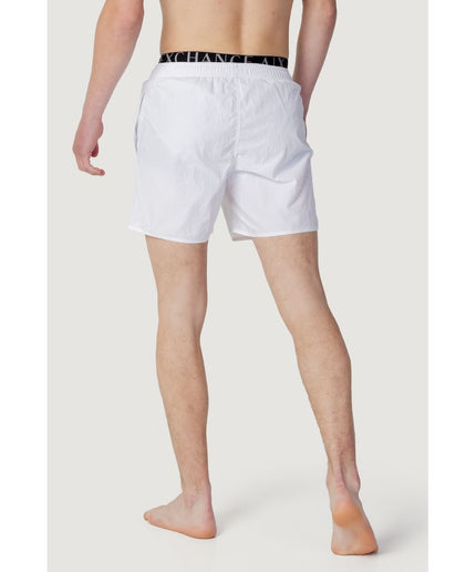 Armani Exchange White Polyester Swimwear