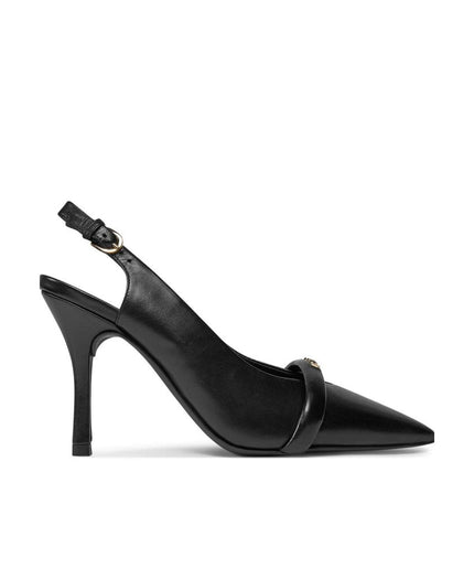 Furla Black Leather Pump