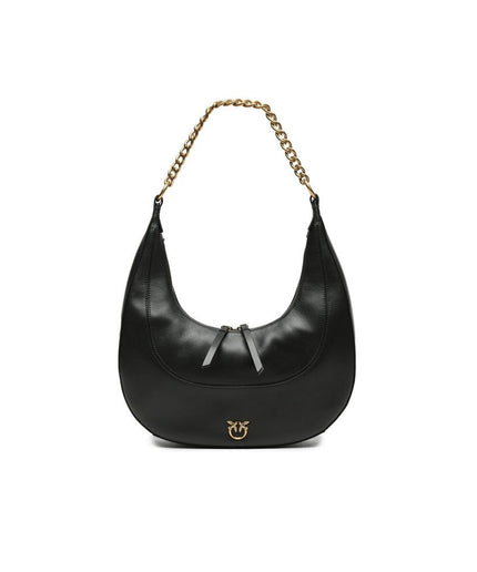 PINKO Black Leather Handbag